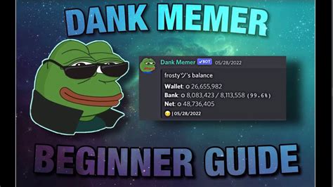 Beginners Guide To Dank Memer Youtube