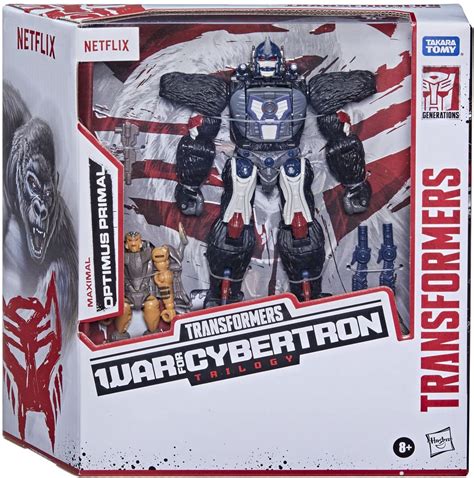 Transformers War For Cybertron Optimus Prime Primal Figures