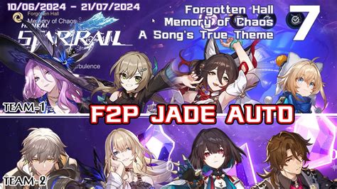 Memory Of Chaos Jade Qingque Mc Break A Song S True Theme