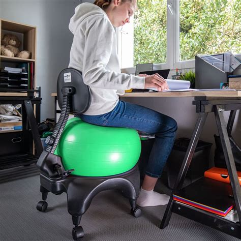 Chaise Ergonomique Avec Ballon Tonic Chair Confort Eduaspirant