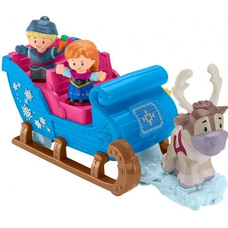 Little People Disney Frozen Kristoff's Sleigh Ride with Anna & Sven ...