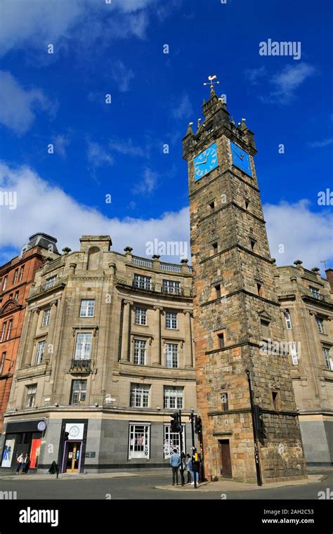 Tolbooth Clock Tower Glasgow Hi Res Stock Photography And Images Alamy