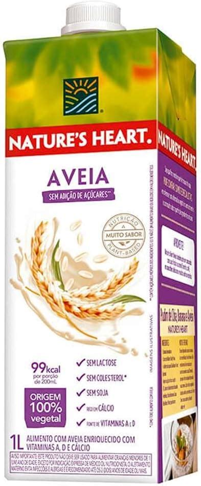 Natures Heart Bebida Vegetal Natures Heart Aveia 1l Br