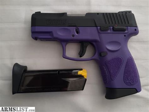 ARMSLIST For Sale Taurus G2C 9mm Rare Purple