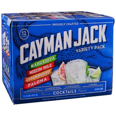 Cayman Jack Variety Pack 12pk Can