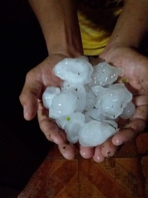 Cidades Ga Chas Registram Forte De Chuva De Granizo Ag Ncia Gbc