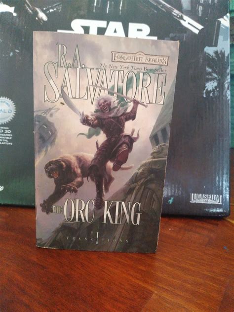 FORGOTTEN REALMS R A SALVATORE The Orc King Hobbies Toys Books