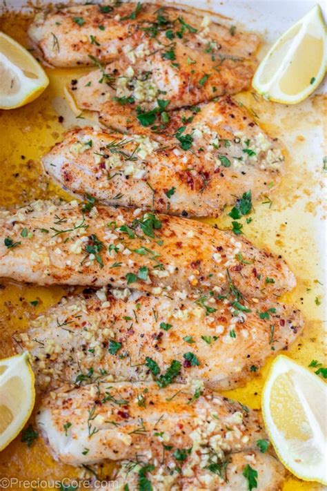 Garlic Butter Tilapia Precious Core