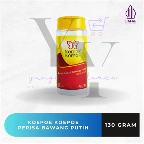 Jual Bawang Putih Bubuk Koepoe Koepoe Garlic Powder 130 Gram Shopee