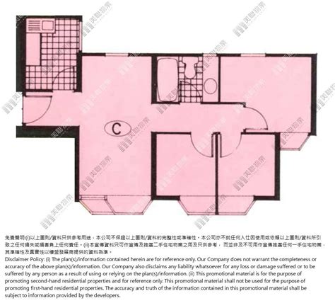 荃灣 海濱花園 1座 海寶閣 26樓 C室 No2021020421020402090155 樓市成交 美聯物業