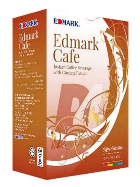 Edmark Coffee Ginseng Against Fatigue And Stress