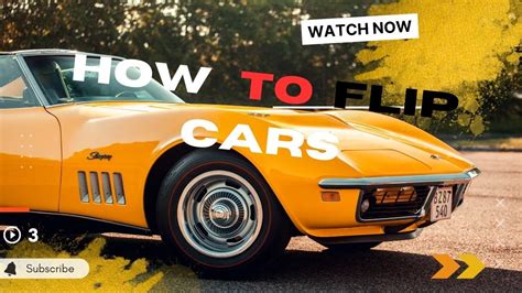 How To Flip Cars [ Full Process ] Youtube