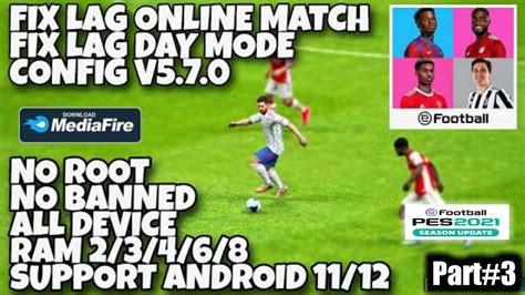 CONFIG PES MOBILE 2021 22 KENTANG RASA IPHONE FIX LAG ONLINE MATCH