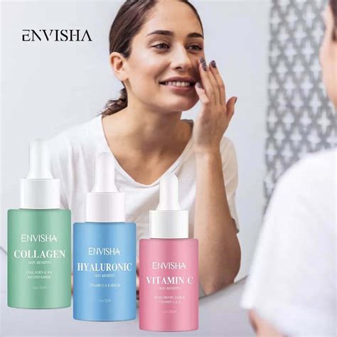 Envisha Serum Rinkinys Hialuronas Vitaminas C Kolagenas By Shop Amri