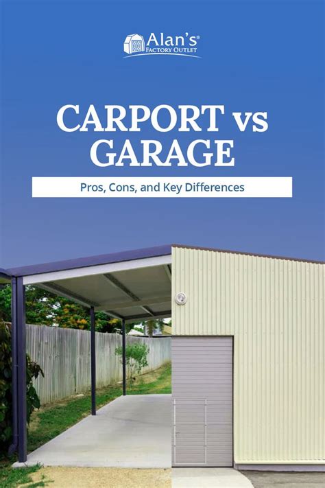 Carport Vs Garage Which Is Right For You