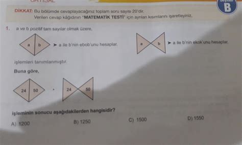 Matematik Sorusu Deneme Eodev