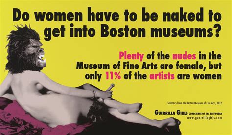 Guerrilla Girls Display At Tate Modern Tate