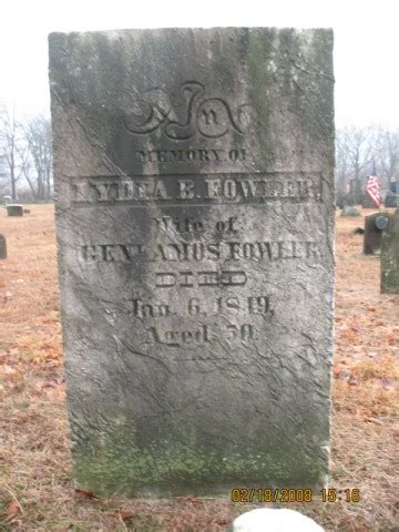 Lydia Lathrop Backus Fowler 1798 1849 Mémorial Find a Grave