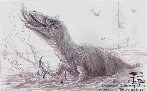 Brian Engh On Twitter Megaraptorid Dino I Sketched For A Supporter