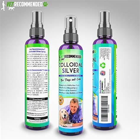 Vet Recommended Colloidal Silver for Dogs & Cats - Colloidal Silver ...