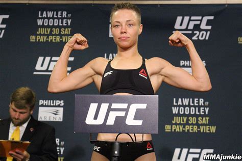 Rose Namajunas Ufc 201 Official Weigh Ins Mma Junkie