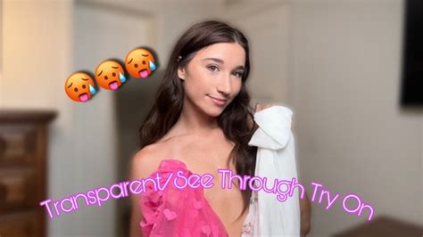 Transparent Lingerie Try On With Hazel Madison Removed From Youtube Free Mobile Porn Videos