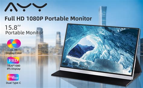 Amazon Ayy Portable Monitor Inch Fhd P Portable External