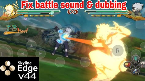 Fix Battle Sound Dubbing Skyline Edge Naruto Ultimate Ninja Storm