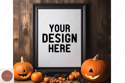 Halloween Frame Mockup 13 Graphic By Nowtsboutique · Creative Fabrica