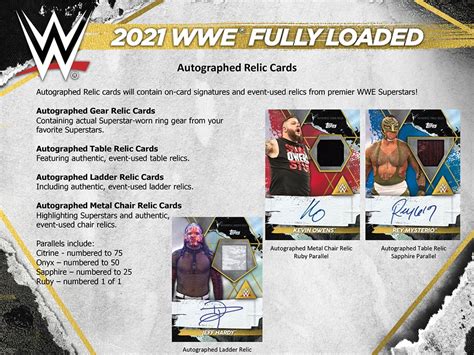 2021 TOPPS WWE FULLY LOADED WRESTLING HOBBY BOX Breakaway Sports Cards