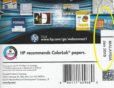 What is ink or toner expiration and will it make HP OEM ink or toner ...