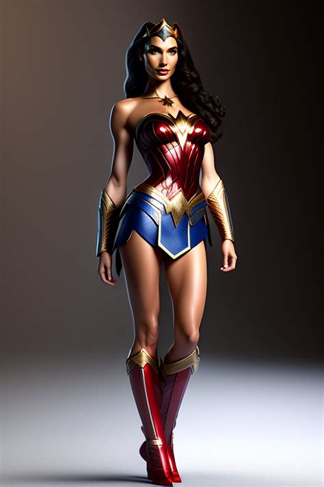 Lexica Full Body 3d Render Of Gal Gadot Wonder Woman Beautiful