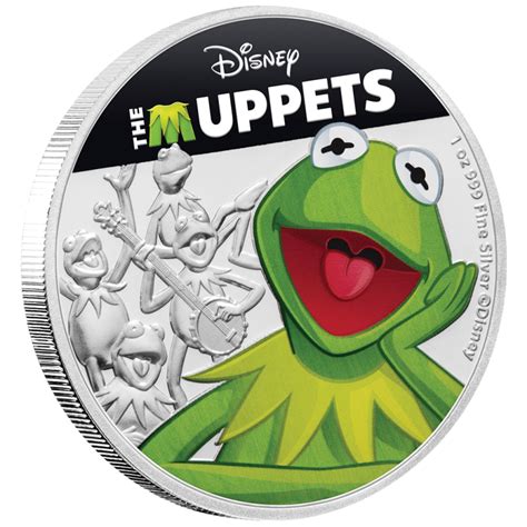 Muppets Rana Gustavo Niue Onza Plata Monedas Lamasbolano