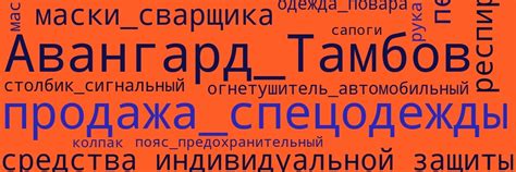Авангард-Спецодежда Тамбов | СПЕЦОДЕЖДА - ОГНЕТУШИТЕЛИ В ТАМБОВЕ ...