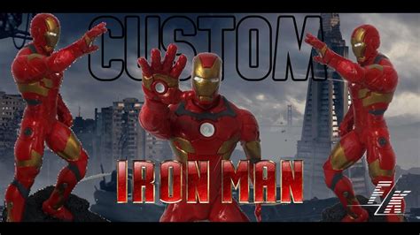 Figura Iron Man Custom Titan Hero Youtube