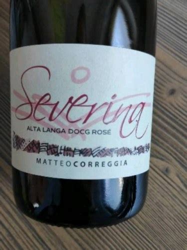 Matteo Correggia Severina Alta Langa Rosé Vivino US