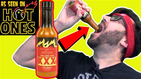 Drinking Hot Ones The Last Dab Xxx Hot Sauce A Whole Bottle Pepper X Hot Sauce Youtube