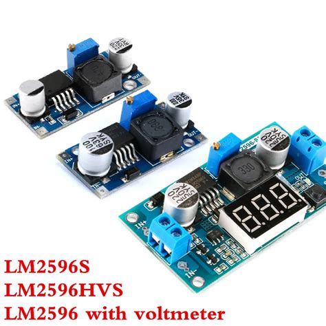 LM2596 LM2596S LM2596HVS DC DC Adjustable Step Down Buck Power Supply