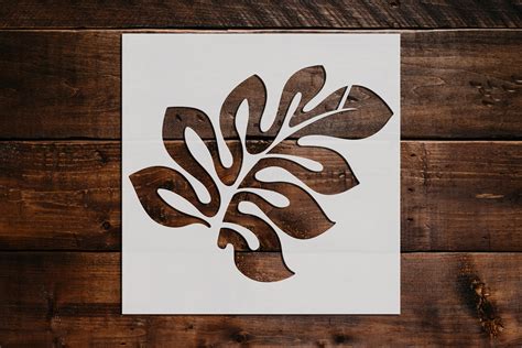 Leaf Stencil Reusable Leaf Stencil Art Stencil DIY Craft - Etsy