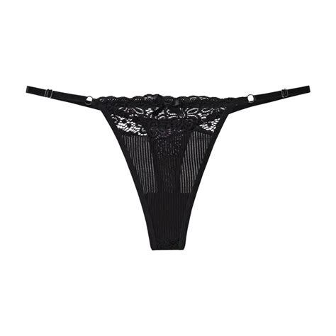 Floral Lace Stitching Thongs Comfy Adjustable Elastic Temu Philippines