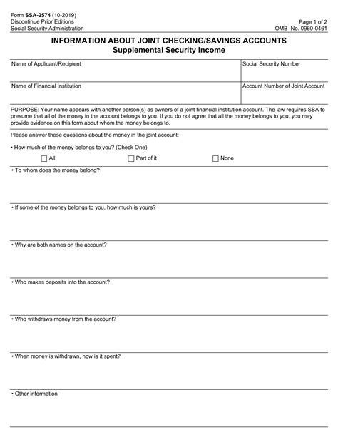 Form Ssa 2574 Fill Out Sign Online And Download Fillable Pdf Templateroller