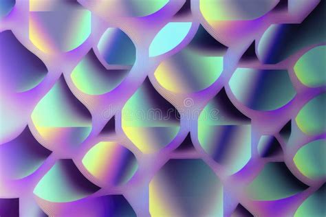 Abstract Sparkle Hologram Colorful Background, Futuristic Technology AI ...