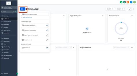 Gohighlevel Dashboard 2024 Customize Features And More