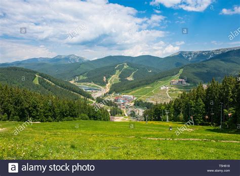 Overlook Over Bukovel Ski Resort Hi Res Stock Photography And Images