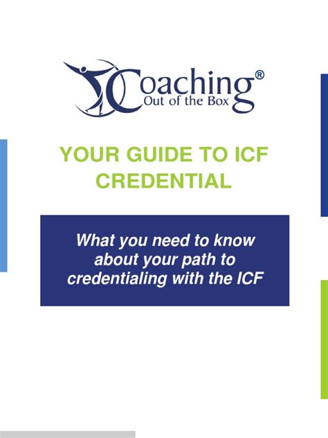 Your Guide To Icf Credential What You Need To Know About Your Path To