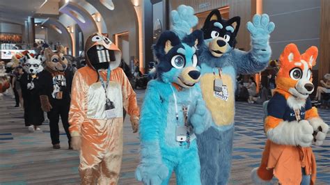 Fursuit Parade 900 Furries Megaplex 2023 Youtube