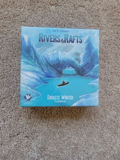 Rivers Rafts Expansion Endless Winter Paleoamericans Board Game