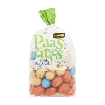 Jumbo Paaseitjes Melk Puur Wit 500g Bestellen Jumbo