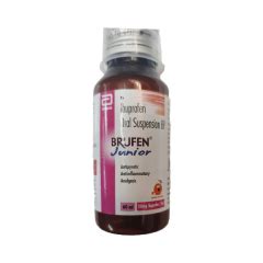 Brufen Junior Oral 100mg Orange Flavour Suspension 60ml Price Uses