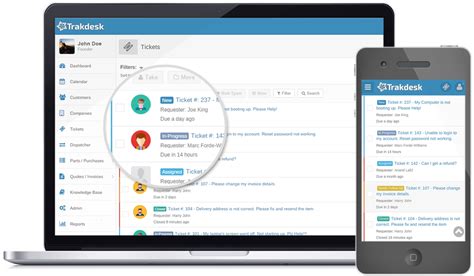 Cloud Helpdesk Ticketing System From Trakdesk